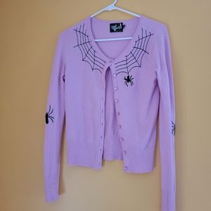 Hell Bunny Spider Cardigan